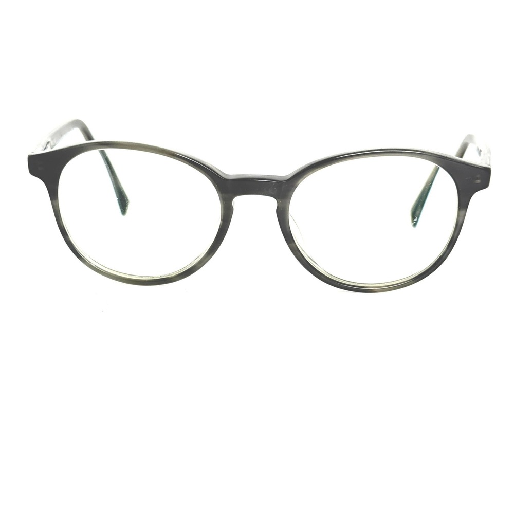 Warby Parker Watts 160 Eyeglasses Frame Grey Crystal 49-18-145 Round‎ Glasses